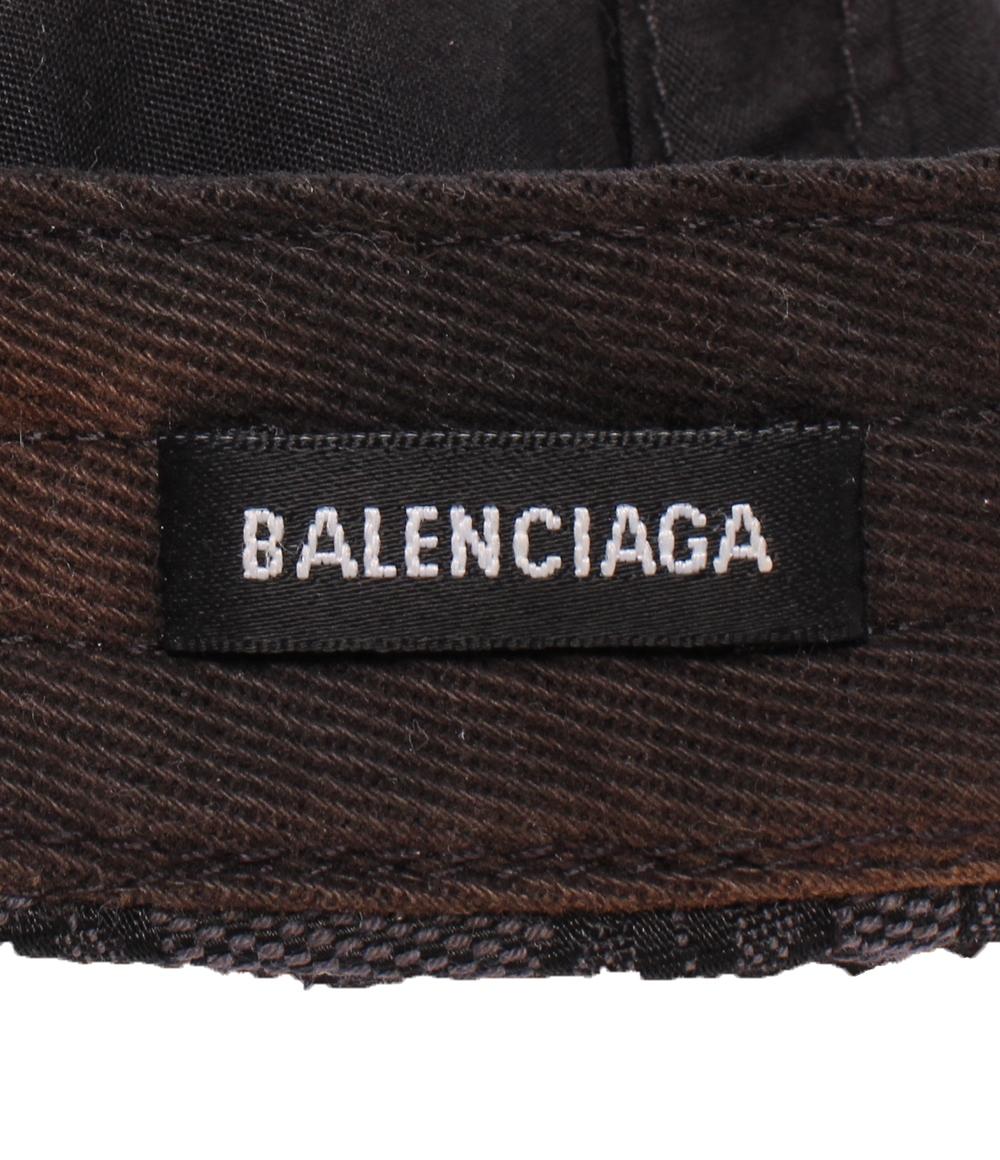 訳あり BALENCIAGA GUCCI キャップ マジックテープ式 680717 48387 メンズ レディース SIZE L 59cm バレンシアガ グッチ