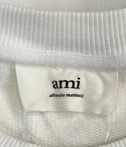 Ami Alexandre Mattiussi ハートロゴ刺繍 クルーネックスウェット メンズ SIZE XL アミ アレクサンドル マテュッシ