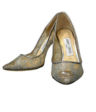 ジミーチュウ パンプス レース ポインテッドトゥー レディース SIZE 35 1/2 (S) Jimmy Choo