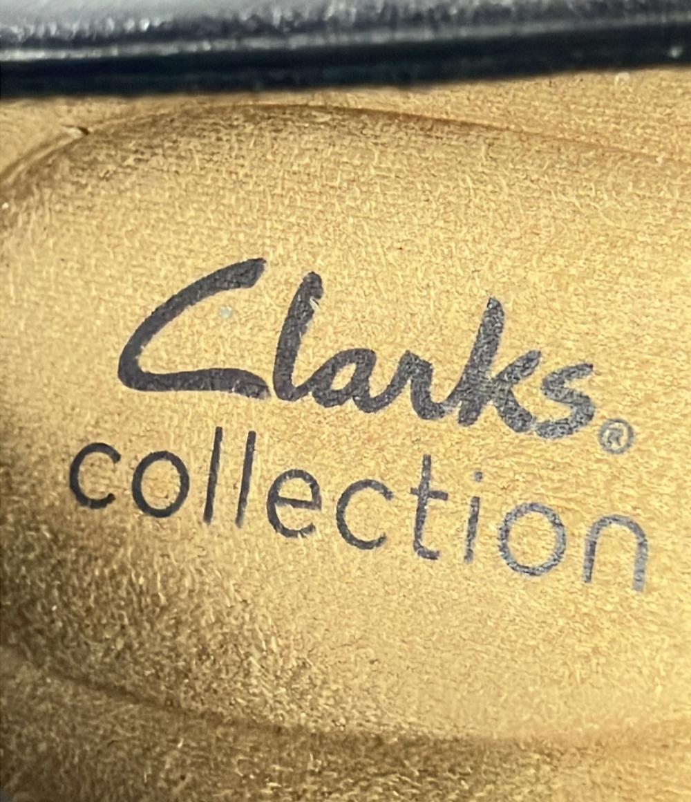 美品 クラークス ラウンドトゥパンプス チャンキーヒール レディース SIZE UK6 1/2 (L) Clarks