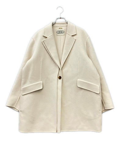 conte ダブルラペル リバーコート 8525-104-0006 レディース (M) コンテ