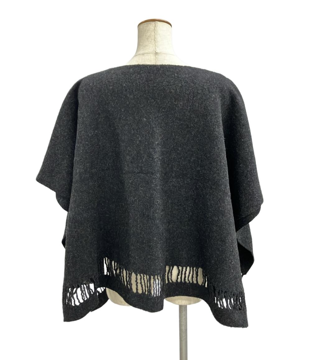 美品 Emporio Armani ウール ポンチョ レディース エンポリオ・アルマーニ