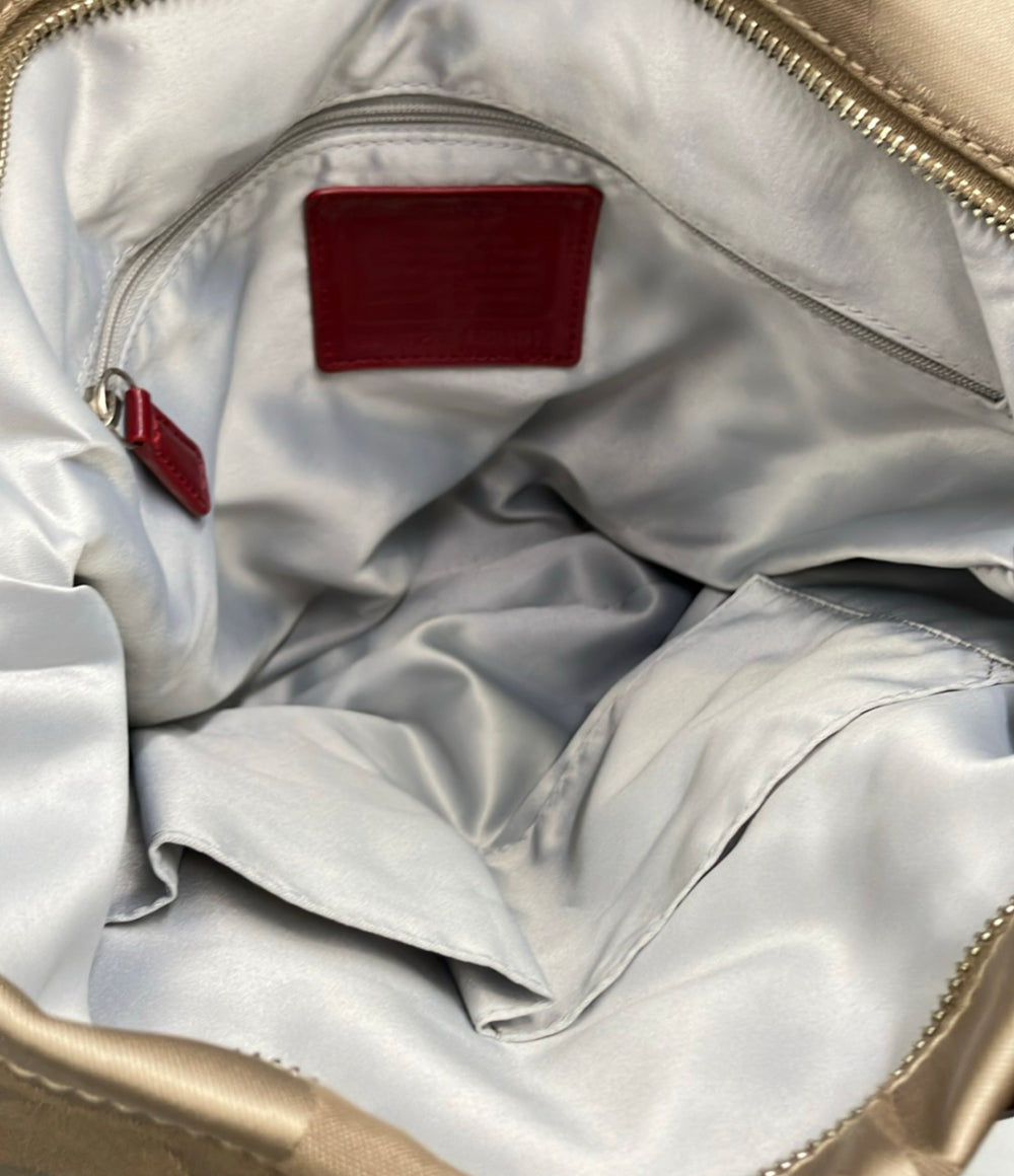 COACH 2WAY トートバッグ ショルダーバッグ 肩掛け シグネチャー F20101 レディース コーチ