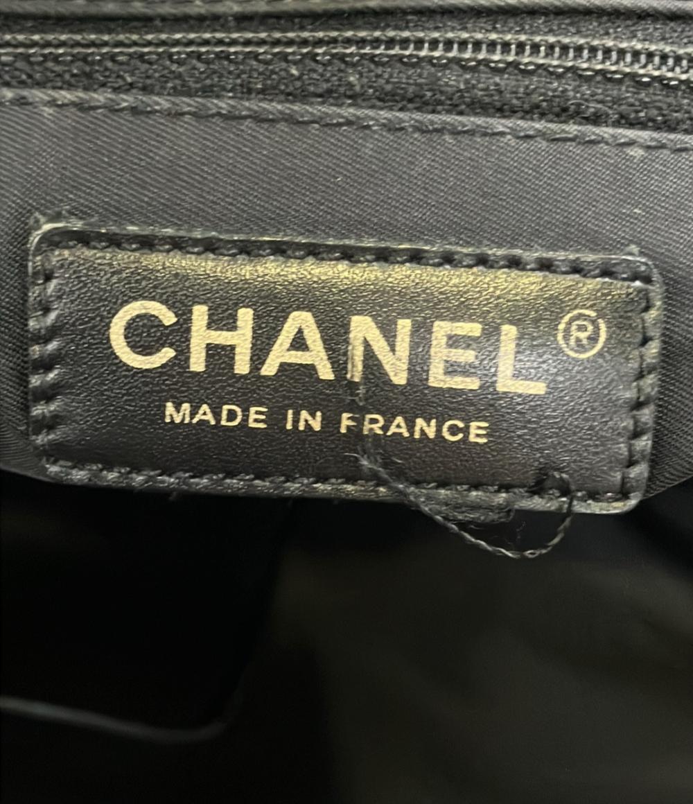 訳あり CHANEL ナイロン トートバッグ ショルダーバッグ 肩掛け ニュートラベルライン レディース シャネル
