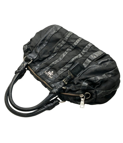 PRADA ハンドバッグ クリムソン ストライプ レディース プラダ
