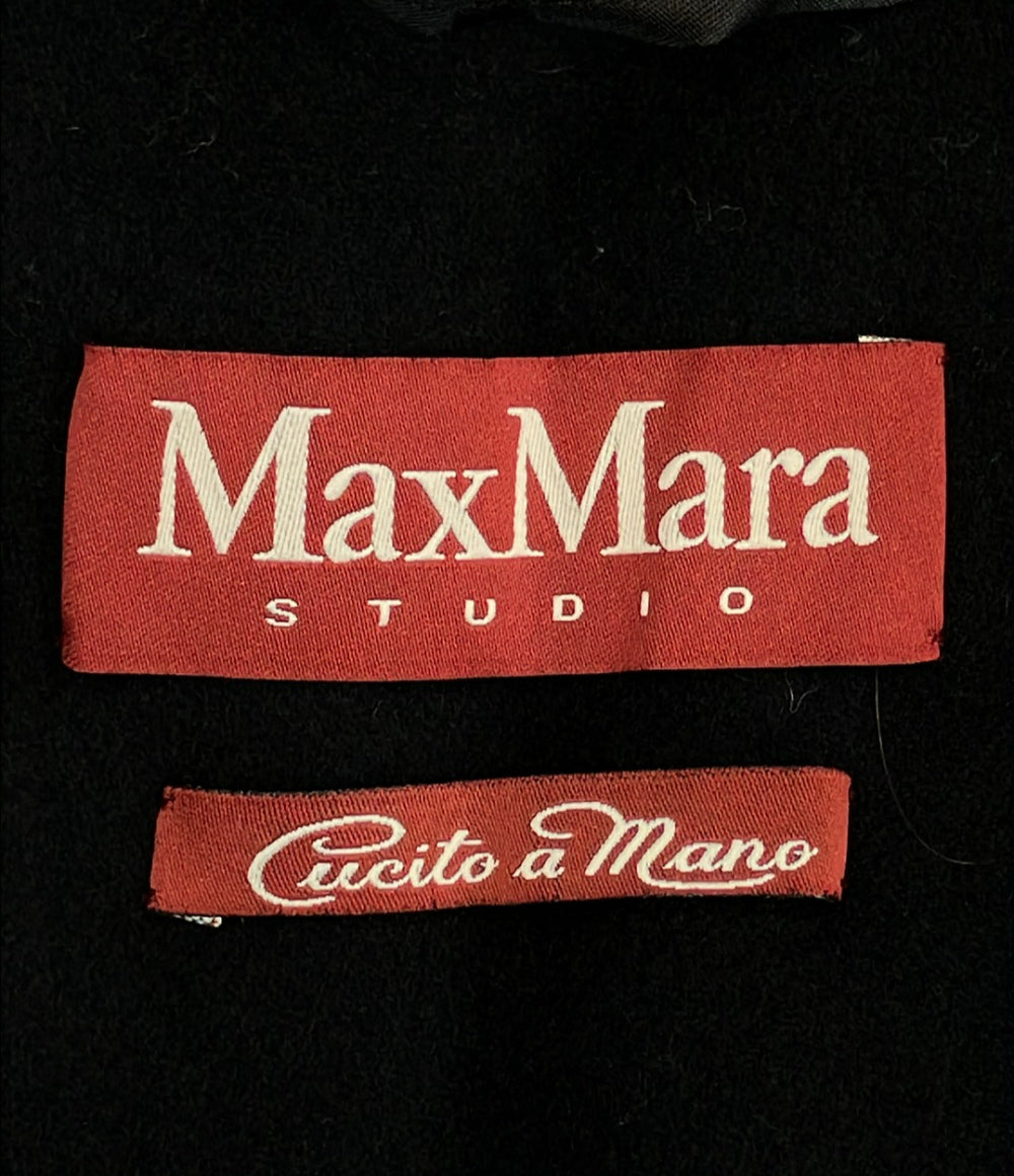 Max Mara Studio ケープ コート レディース SIZE LXL マックスマーラ ステュディオ