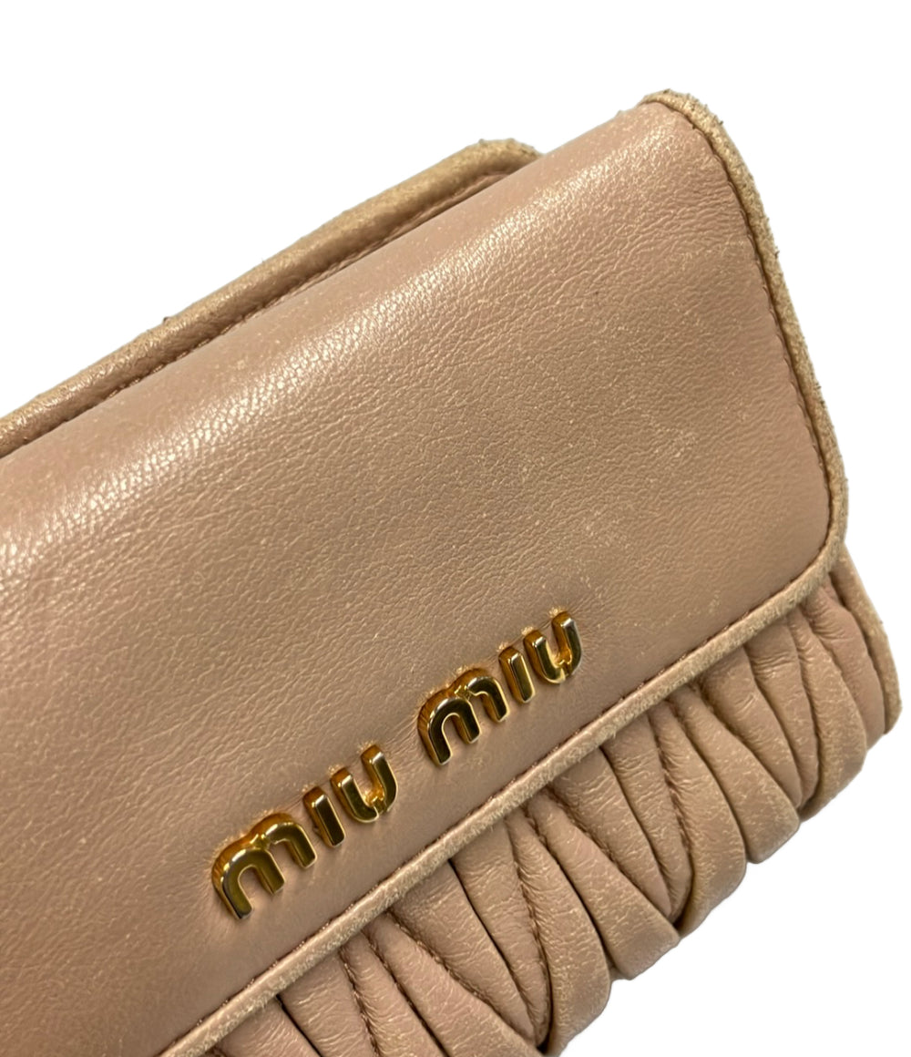 MIUMIU 二つ折り財布 レディース ミュウミュウ