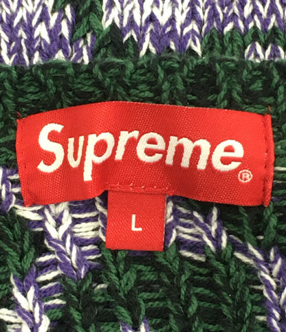 シュプリーム 美品 長袖ニット Stacked Sweater      メンズ SIZE L (L) Supreme