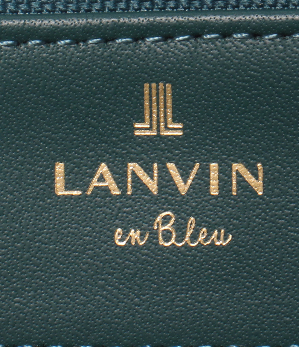 LANVIN en Bleu L字ファスナー長財布 レディース ランバンオンブルー