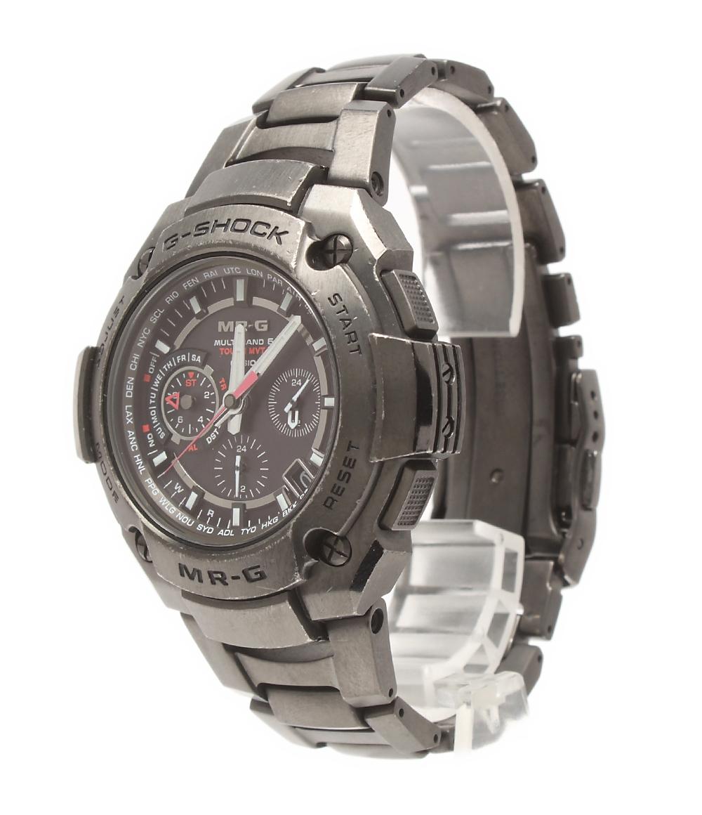 CASIO 腕時計 MR-G G-SHOCK ソーラー ブラック MRG-8100B メンズ カシオ