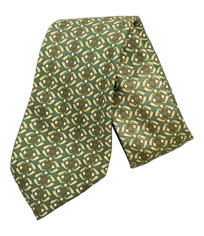 HERMES ネクタイ シルク 100% メンズ エルメス