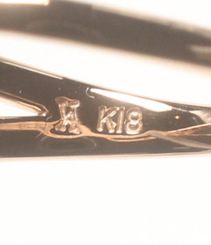 美品 ヴァンドームアオヤマ リング 指輪 K18 ダイヤ0.10ct レディース VENDOME AOYAMA