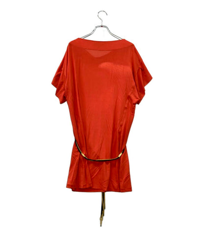 LOUIS VUITTON 半袖カットソー シルク混 レディース SIZE S ルイ・ヴィトン