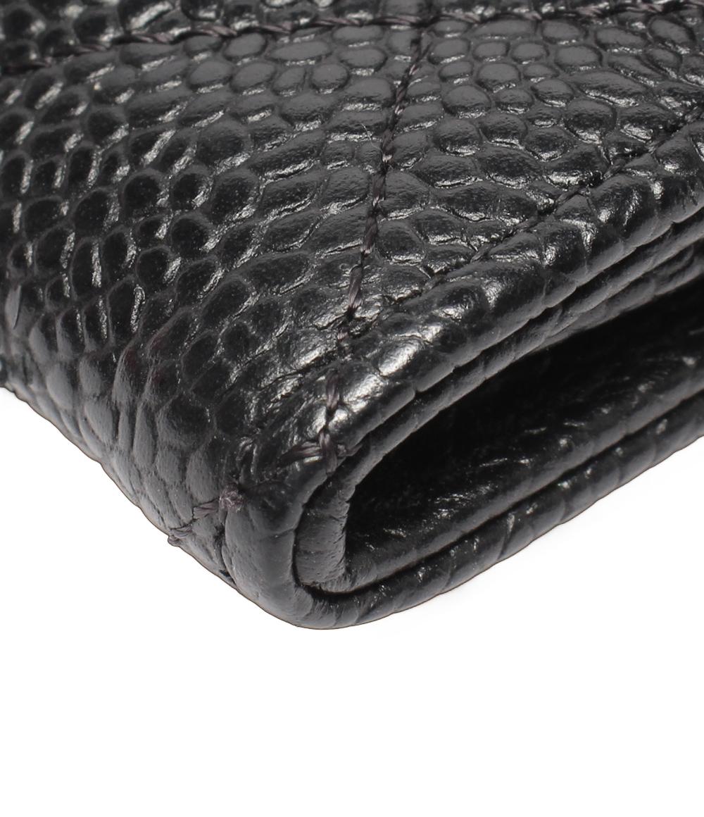 カードケース シャネル マトラッセ CHANEL ゴールド金具 キャビアスキン レディース