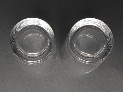 ティファニー グラス タンブラー 2点セット ペア スウィング HB TIFFANY&Co.