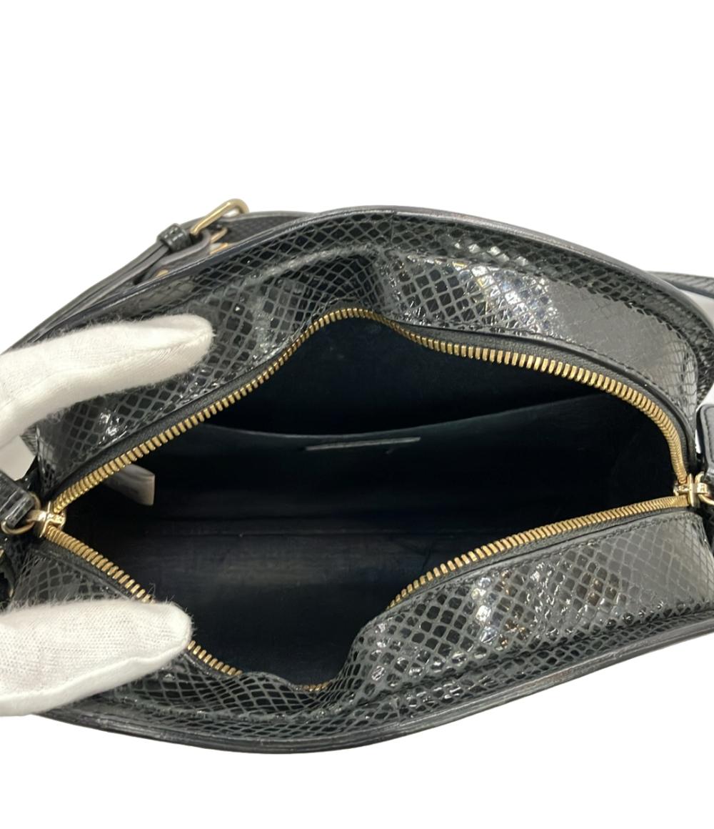 A.P.C. ショルダーバッグ 斜め掛け ハーフムーン レザー F61048 レディース アーペーセー