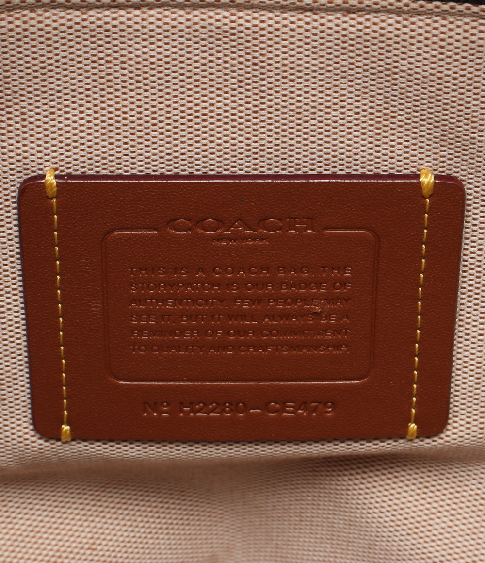 COACH 2WAYトートバッグ ショルダーバッグ 斜め掛け シグネチャー レディース メンズ コーチ