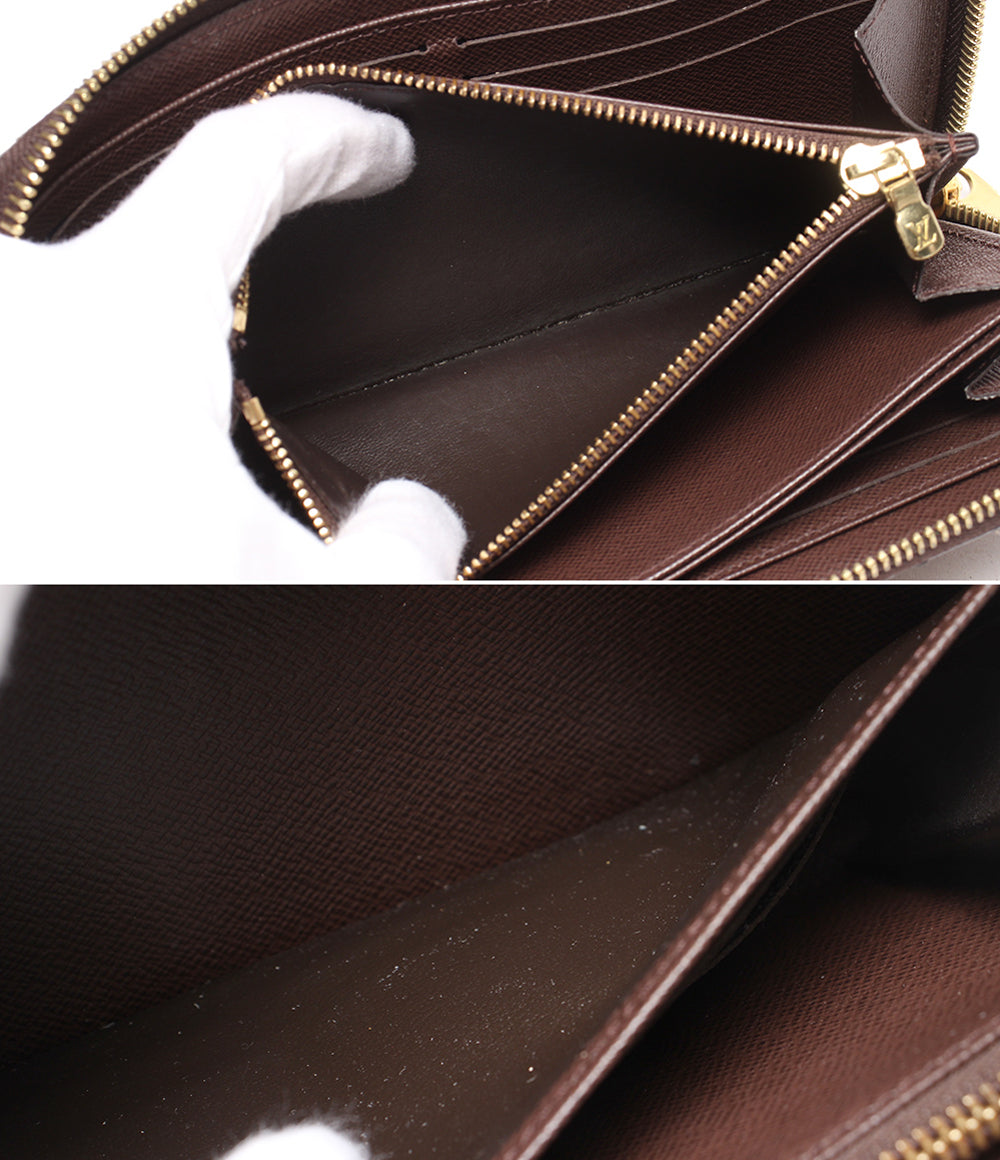 LOUIS VUITTON ラウンドファスナー長財布 ジッピーウォレット ダミエ N41661 レディース メンズ ルイ・ヴィトン