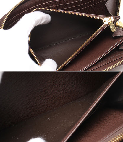 LOUIS VUITTON ラウンドファスナー長財布 ジッピーウォレット ダミエ N41661 レディース メンズ ルイ・ヴィトン