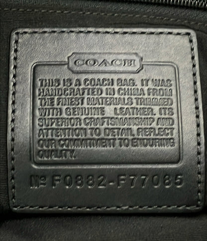 COACH 2way ボストンバッグ ショルダーバッグ 斜め掛け ミニシグネチャー F77085 レディース コーチ