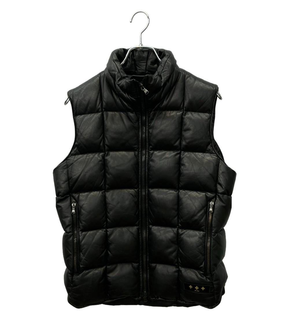 TATRAS レザーダウンベスト 12AW BECRUX MTA13A468 メンズ SIZE 2 (M) タトラス