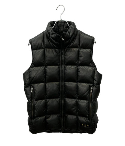 TATRAS レザーダウンベスト 12AW BECRUX MTA13A468 メンズ SIZE 2 (M) タトラス