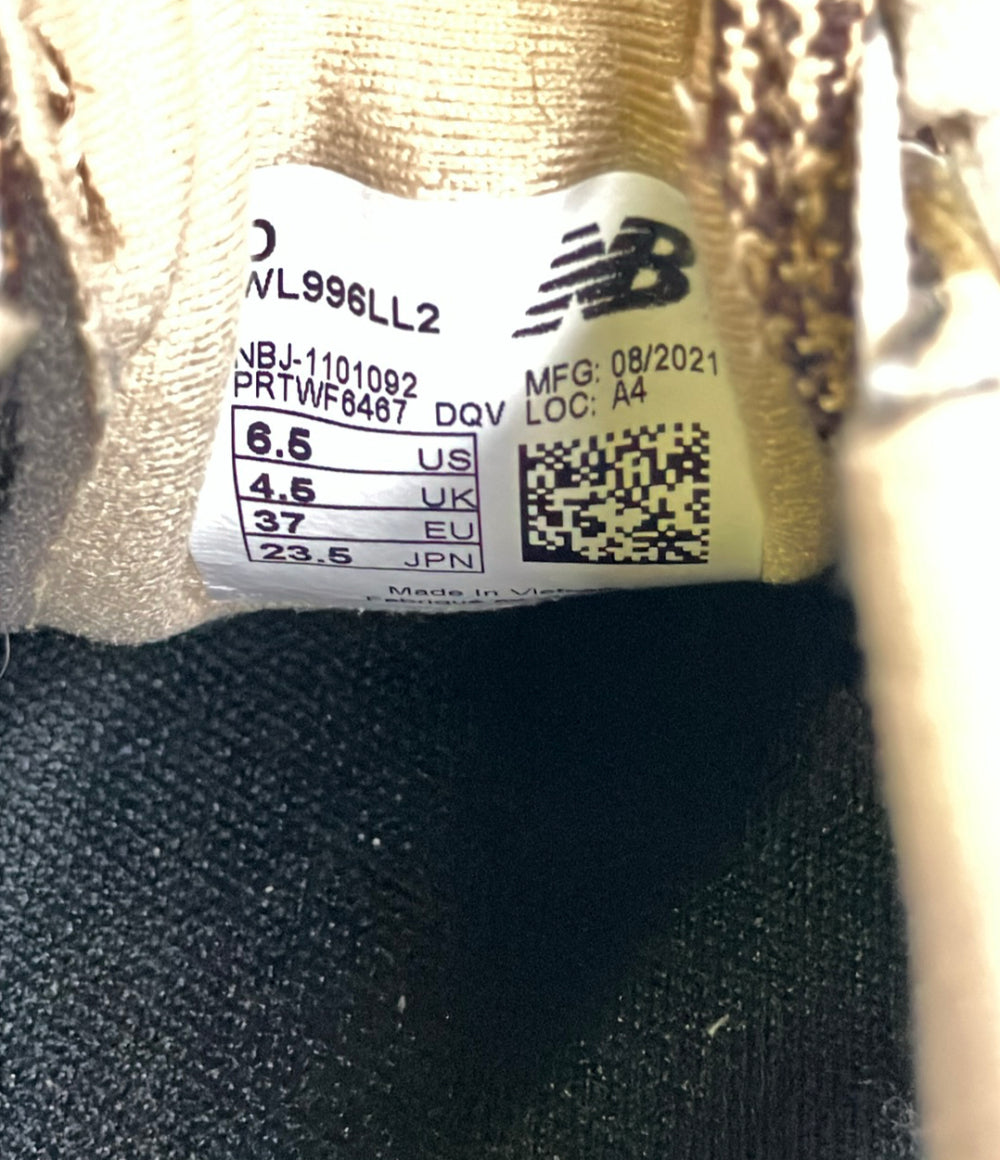 美品 NEW BALANCE ローカットスニーカー WL996LL2 レディース SIZE 23.5 ニューバランス
