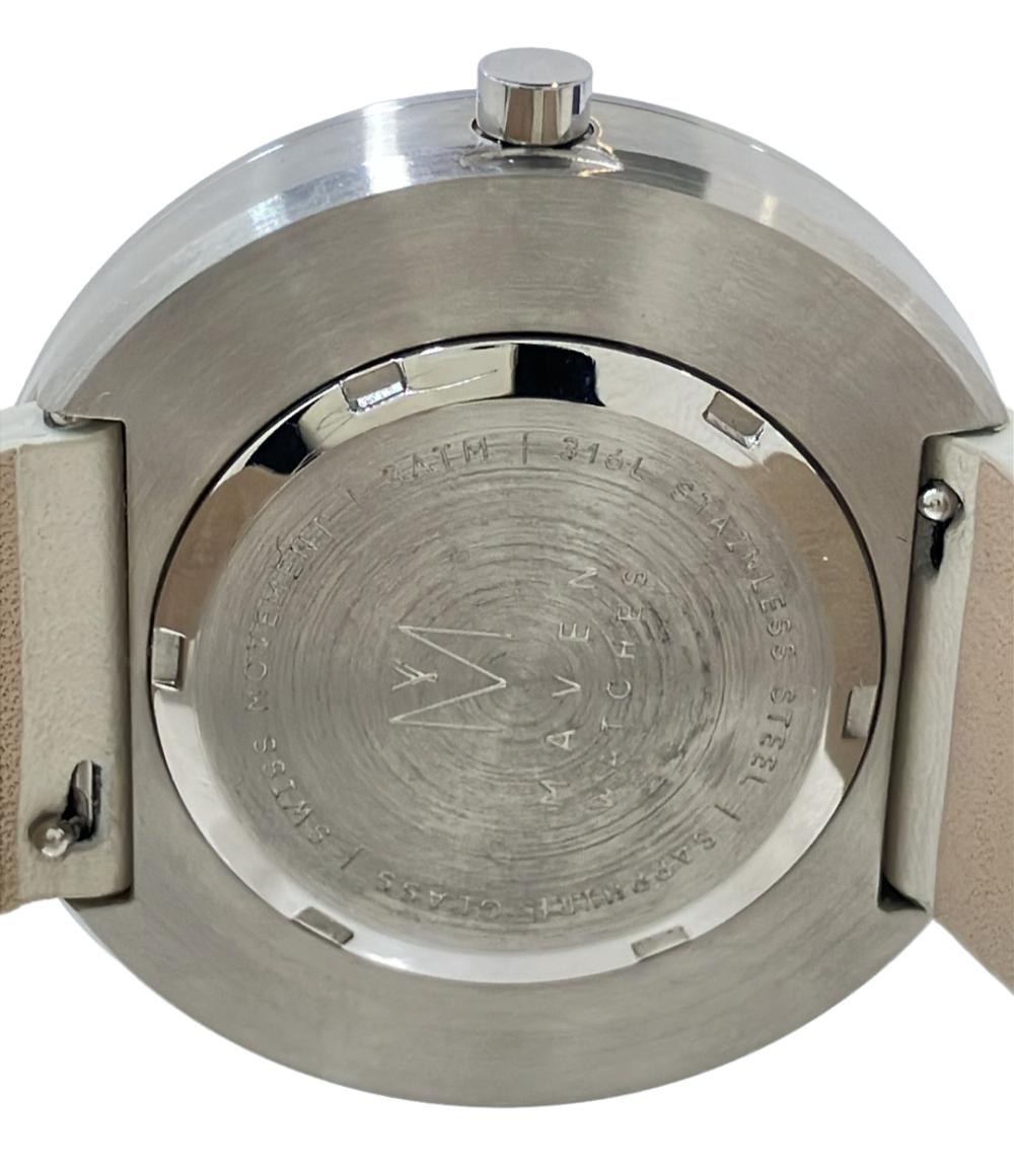 MAVEN WATCHES 腕時計 クオーツ ホワイト メンズ マベンウォッチズ