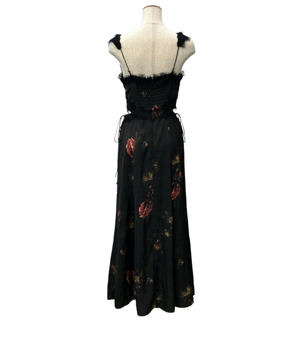 snidel ノースリーブワンピース 26ss レーストリムプリントキャミワンピース swfo261147 レディース SIZE 1 (S) スナイデル