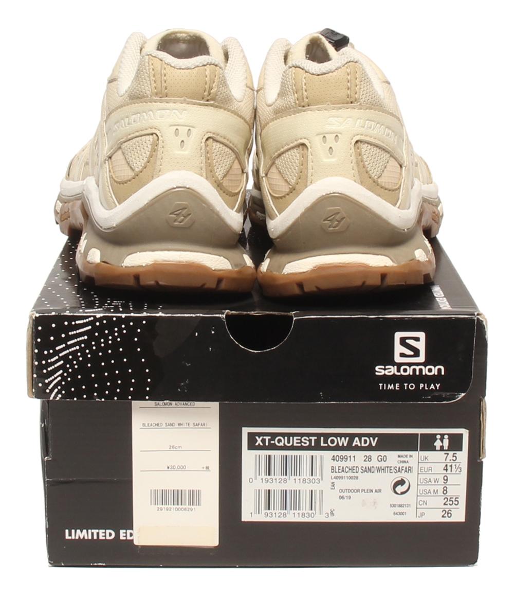 サロモン ローカットスニーカー XT-QUEST LOW ADVANCED 409911 メンズ SIZE 26.0 (M) Salomon