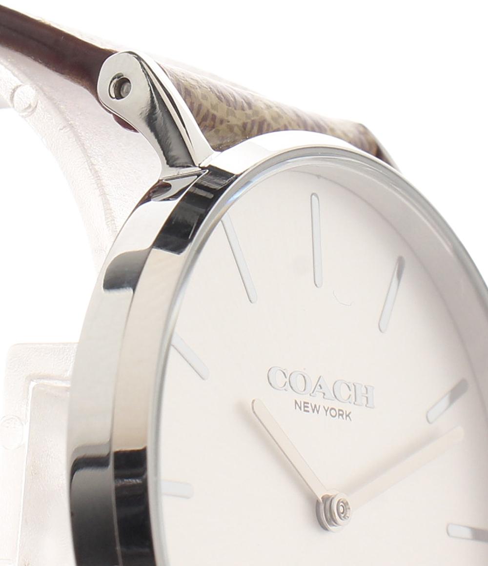 COACH 腕時計 シグネチャー ペリー Perry クオーツ シルバー CA.120.7