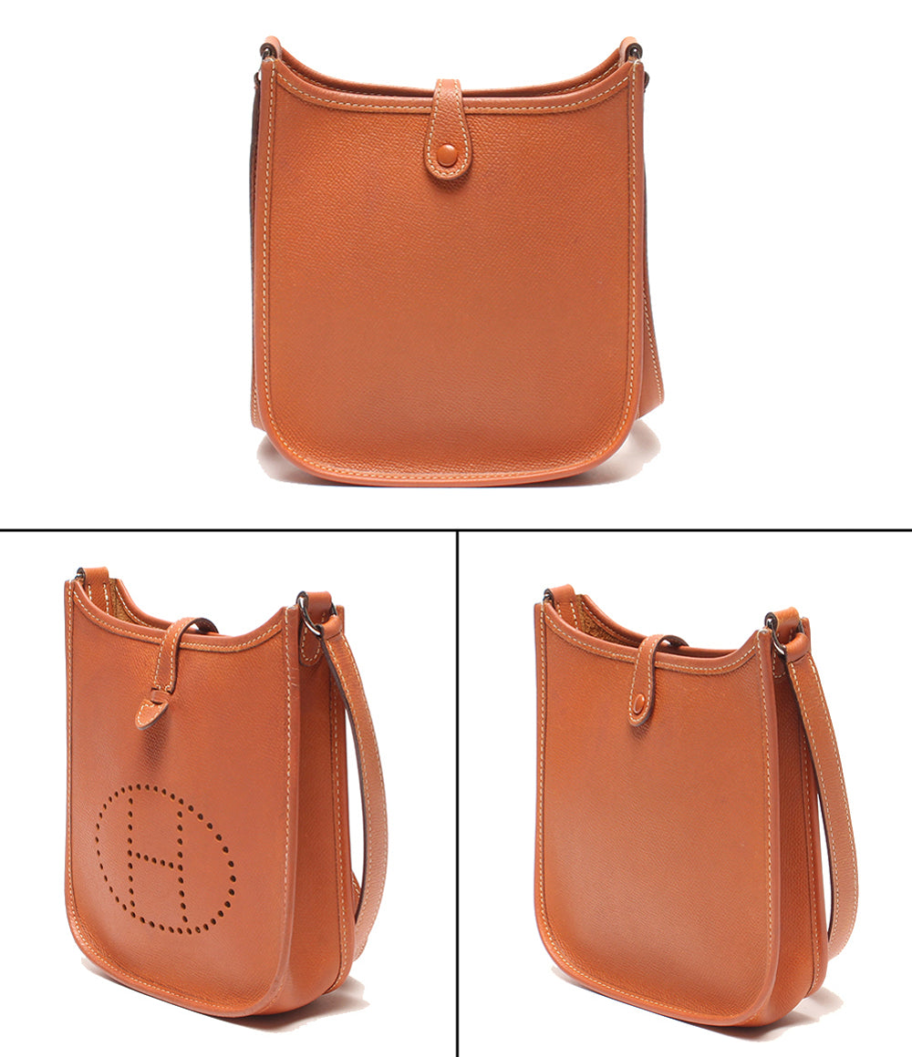 HERMES ショルダーバッグ 斜め掛け □H刻印 シルバー金具 エブリンTPM レディース エルメス