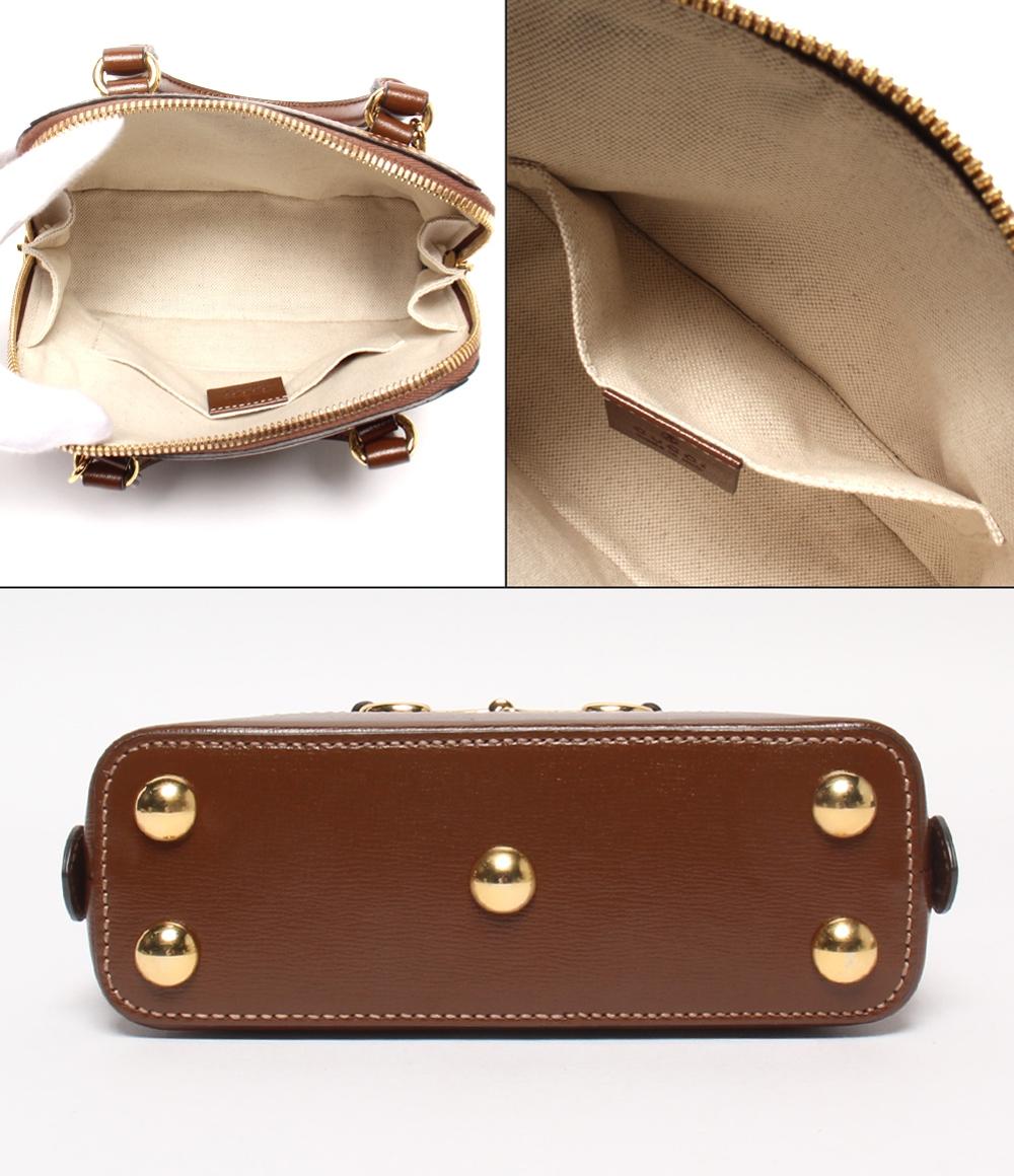 GUCCI 2wayハンドバッグ ショルダーバッグ 斜め掛け ホースビット 1955