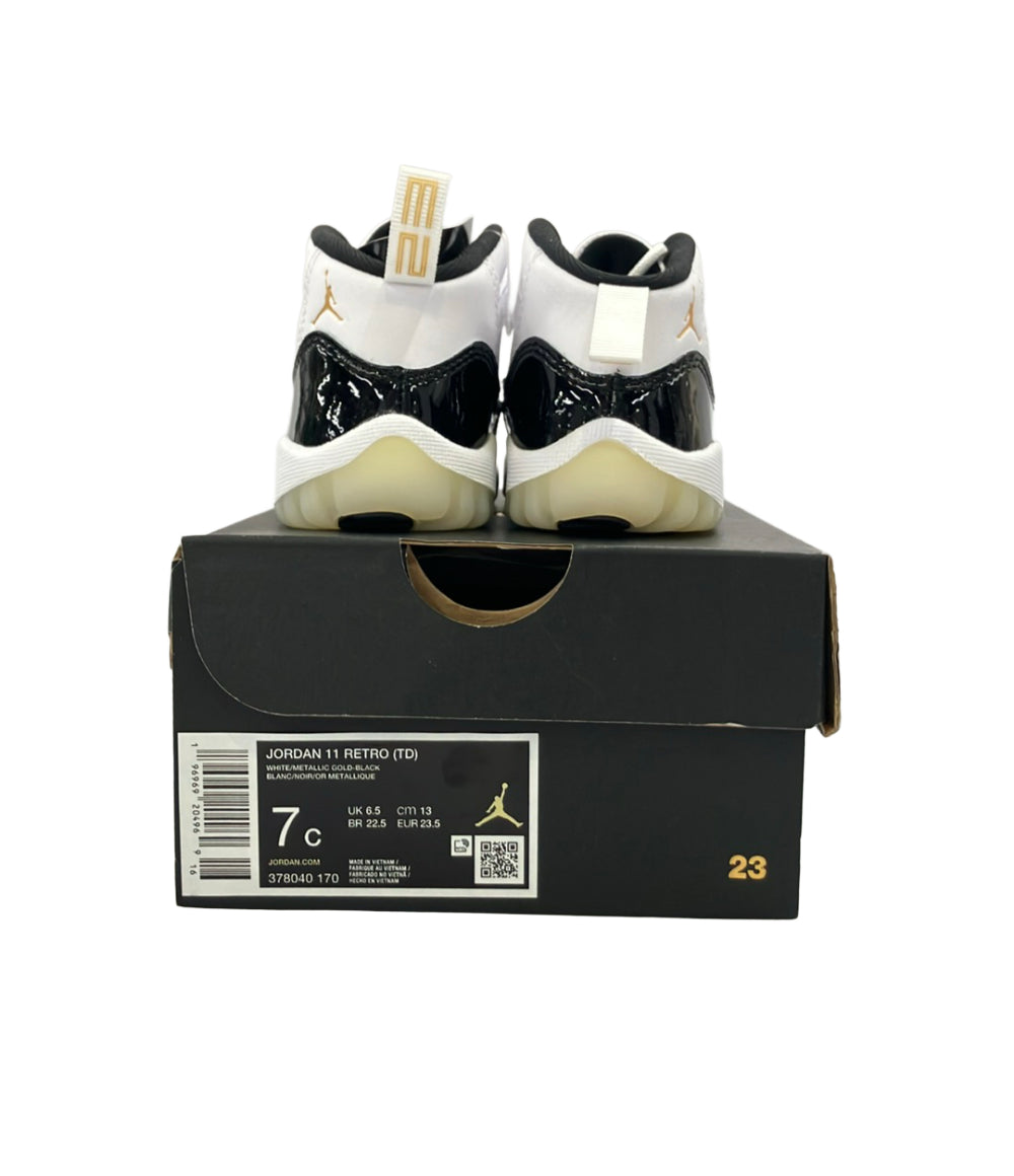 美品 NIKE ハイカットスニーカー JORDAN 11 RETRO TD 378040-170 ベビー SIZE 13.0 (M) ナイキ