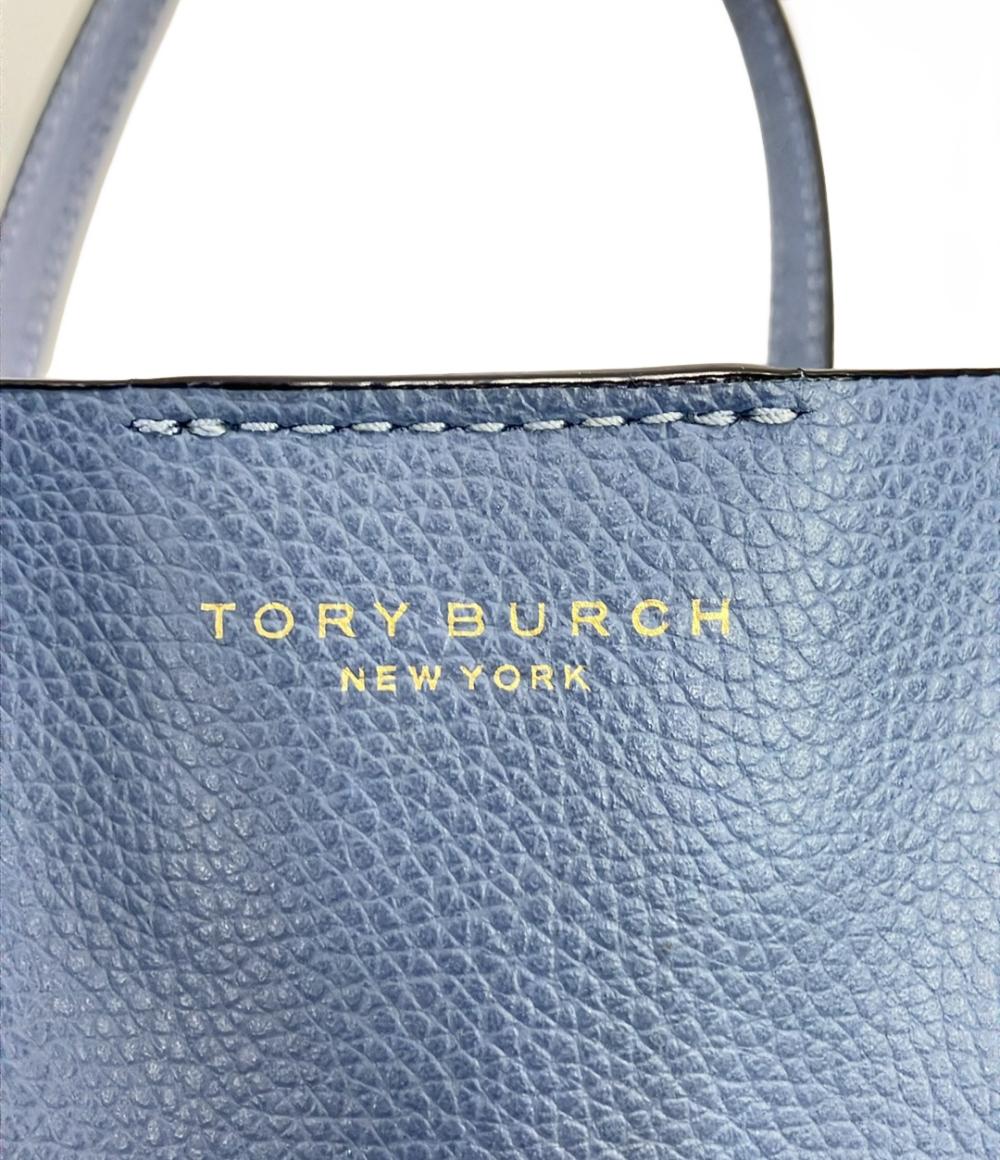 美品 Tory Burch トートバッグ ショルダーバッグ 2WAY 斜め掛け レザー 
