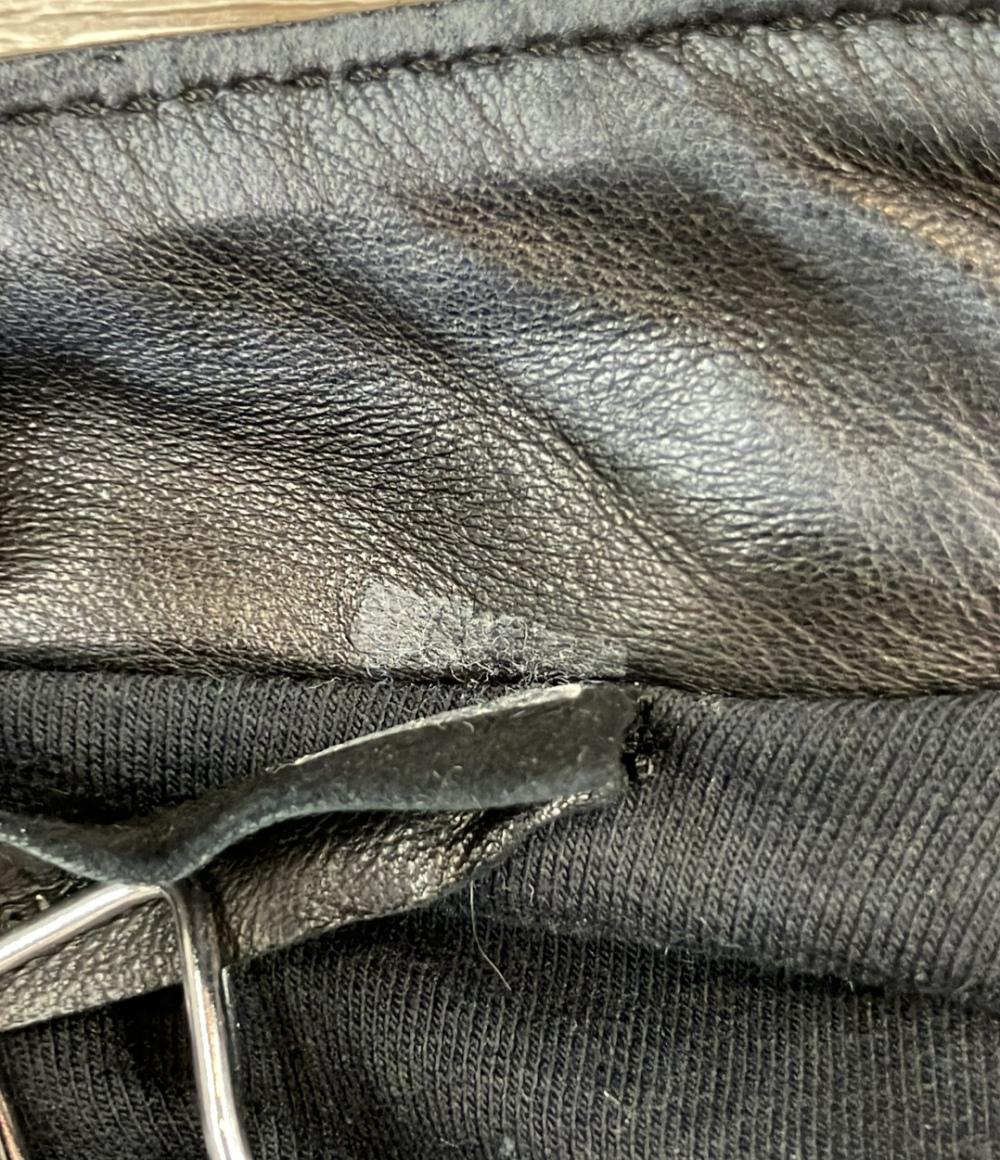 Salvatore Santoro ライダースジャケット シングル レザー メンズ SIZE 38 (S) サルバトーレサントロ