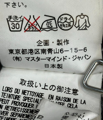 mastermind JAPAN ハーフパンツ デニム ダメージ 汚れ加工 MS-PA16-00-D メンズ SIZE S マスターマインドジャパン