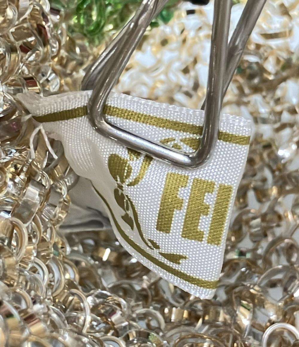 美品 ANTEPRIMA FEILER 2WAY ハンドバッグ ショルダーバッグ 斜め掛け ワイヤーバッグ レディース アンテプリマ フェイラー