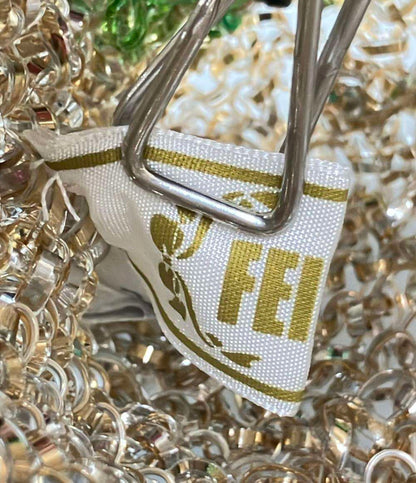 美品 ANTEPRIMA FEILER 2WAY ハンドバッグ ショルダーバッグ 斜め掛け ワイヤーバッグ レディース アンテプリマ フェイラー