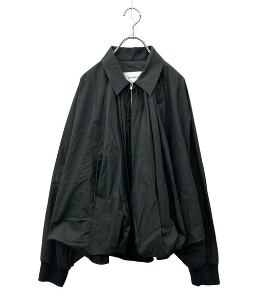 ENFOLD ブルゾン ブラック ライターバルーン 300FA230-0390 レディース