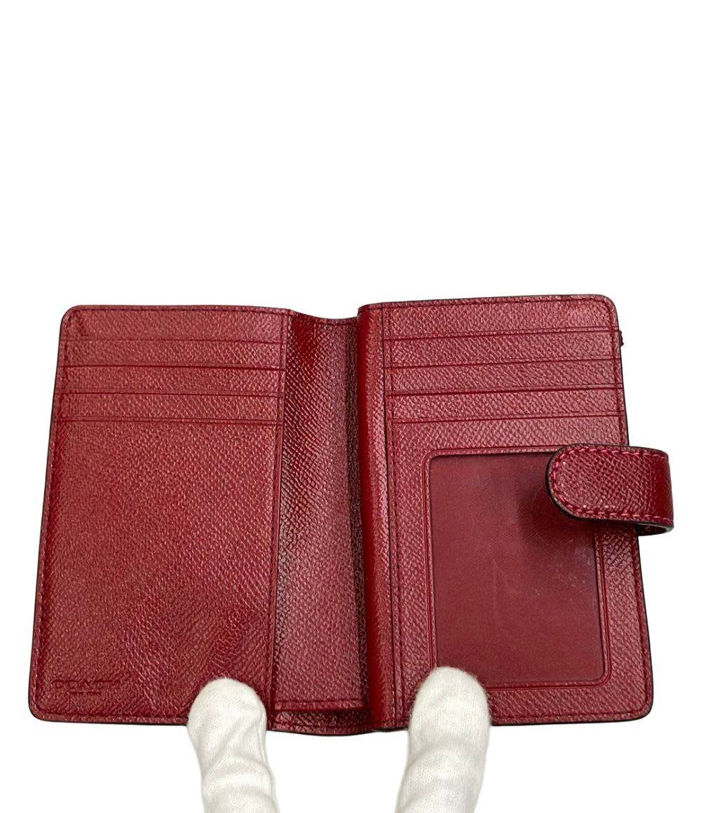 美品 COACH 二つ折り財布 F11484 レディース コーチ