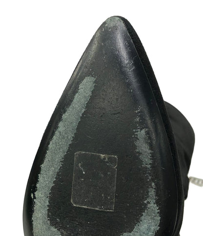 HERMES ロングブーツ シルバー金具 レディース SIZE 36.5 (24cm) エルメス