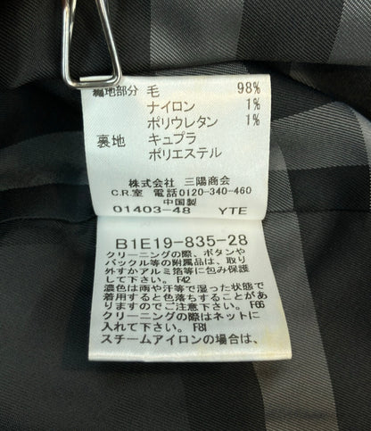 BURBERRY LONDON 切り替えニットコート B1E19-835-28 メンズ SIZE 38 (M) バーバリーロンドン