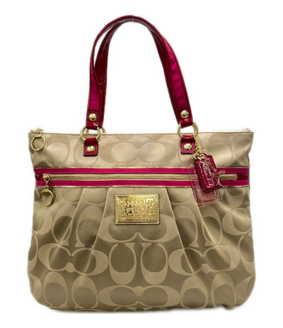 コーチ トートバッグ ラージシグネチャー ポピー 15316 レディース COACH