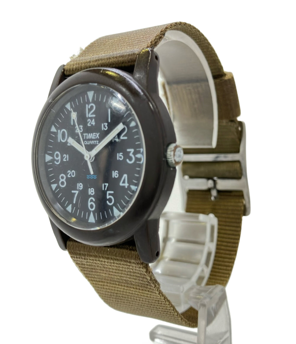 TIMEX 腕時計 クオーツ ブラウン メンズ タイメックス