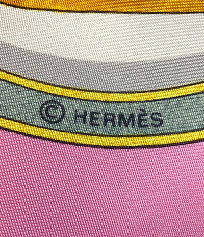 美品 HERMES スカーフ シルク100% カレ90 Qu'importe le flacon レディース エルメス