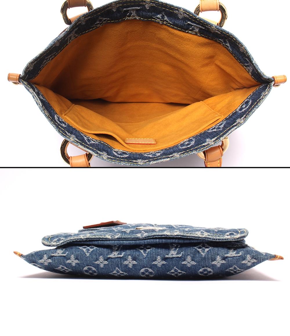 LOUIS VUITTON トートバッグ フラットショッパー モノグラム・デニム M95018 レディース メンズ ルイ・ヴィトン