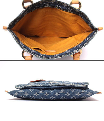 LOUIS VUITTON トートバッグ フラットショッパー モノグラム・デニム M95018 レディース メンズ ルイ・ヴィトン