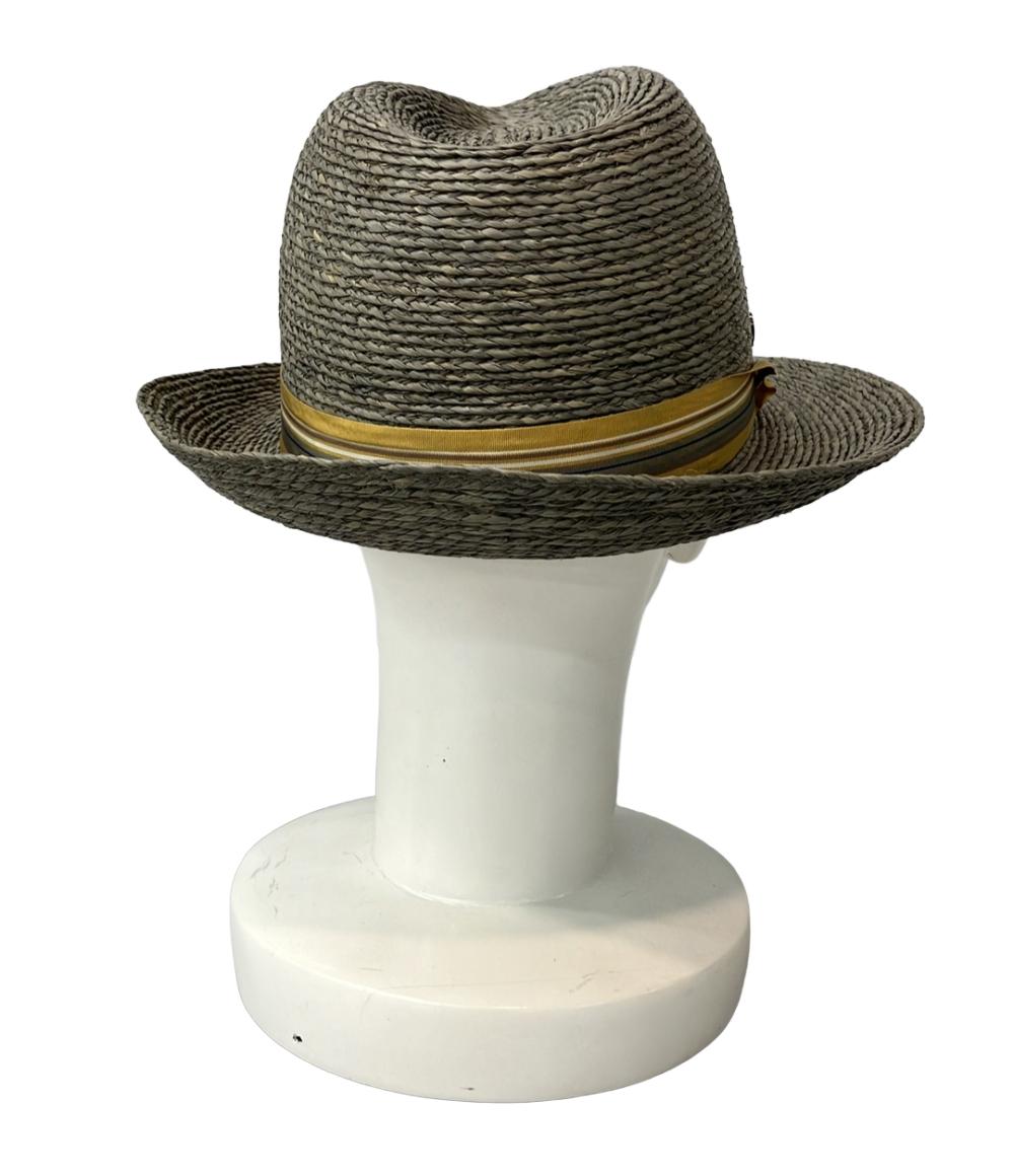 美品 カミンスキーエックスワイ 麦わら帽子 ストローハット レディース SIZE M KAMINSKI XY