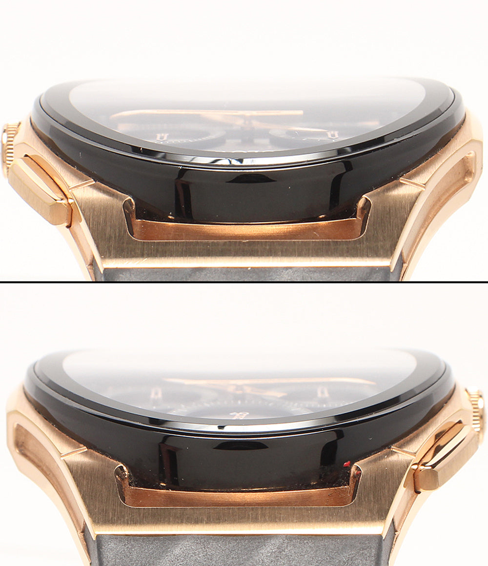 Bulova 腕時計 カーブ クオーツ ブラック 98A185 メンズ ブローバ